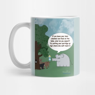 Enormously Funny Cartoons Goldilocks Mug